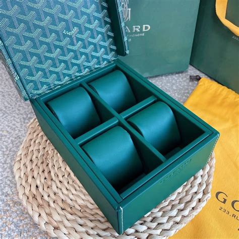 goyard ring box|goyard watch box.